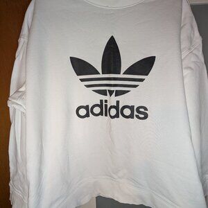 Adidas Originals Trefoil Sweatshirt - White - 2XL